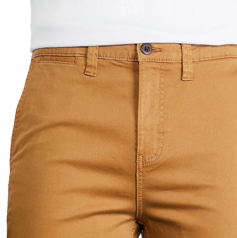 Pantalon en coutil coupe droite coton George pour hommes Tailles 30-42