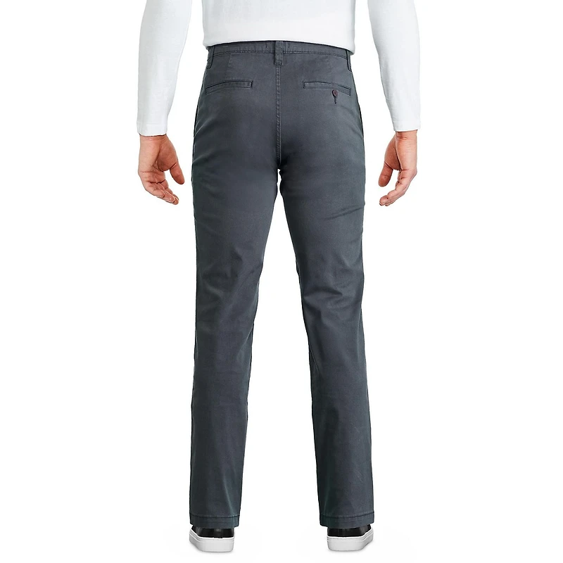 Pantalon en coutil coupe droite George pour hommes Tailles 30-42