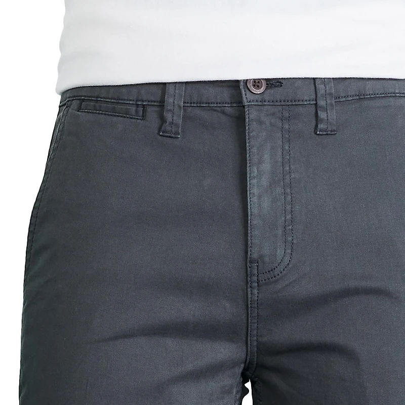 Pantalon en coutil coupe droite George pour hommes Tailles 30-42