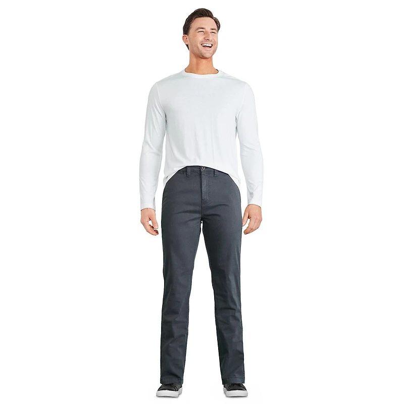 Pantalon en coutil coupe droite George pour hommes Tailles 30-42
