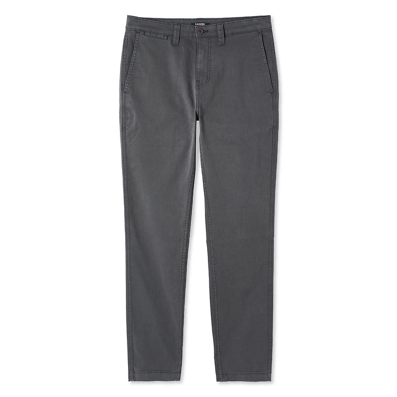 Pantalon en coutil coupe droite George pour hommes Tailles 30-42
