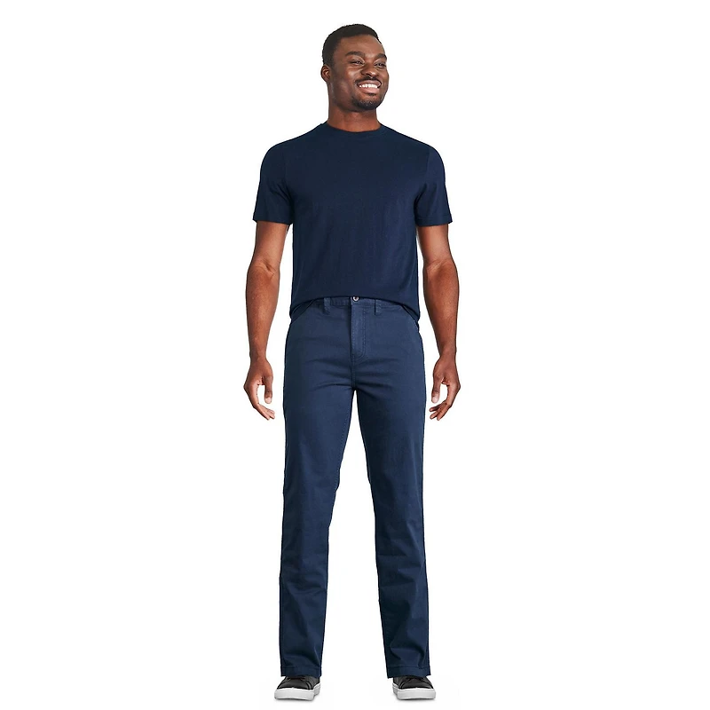 George Men's Slim Straight Cotton Chino Pant, Sizes 30-42