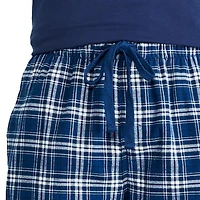 Pantalon de pyjama en flanelle George pour hommes Tailles P-2XL