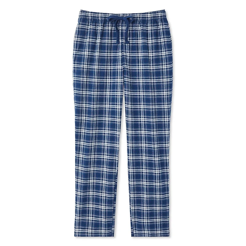Pantalon de pyjama en flanelle George pour hommes Tailles P-2XL