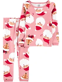 Child of Mine made by Carter's Infant Cotton  4-piece Pajama