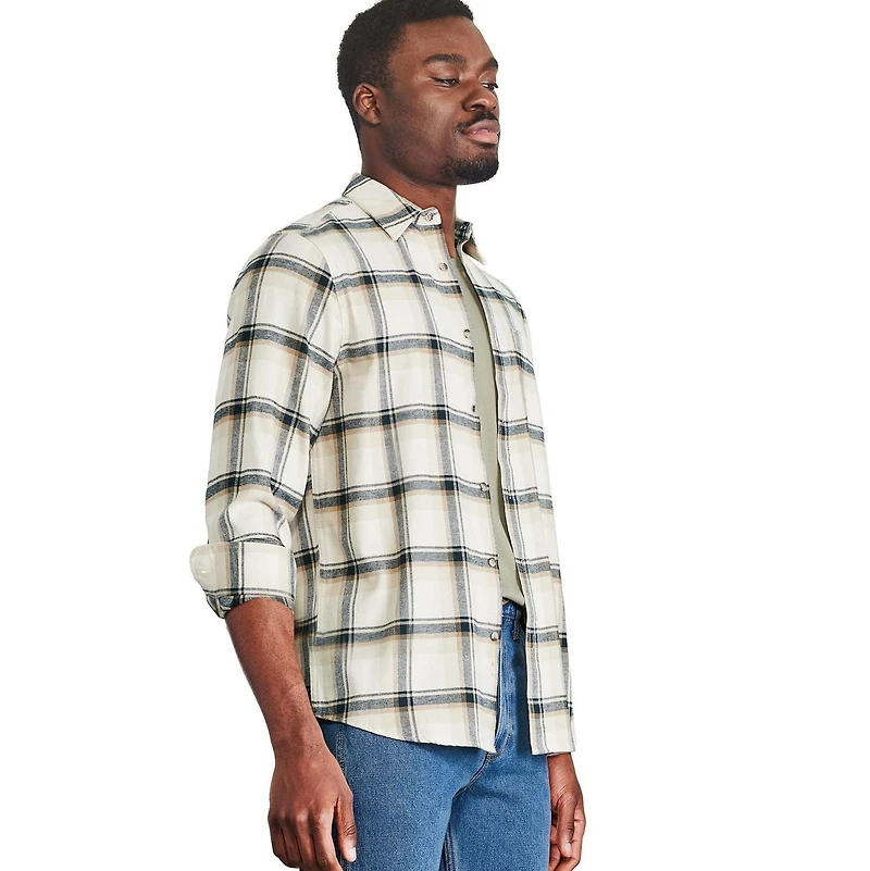 Chemise en flanelle George pour hommes Tailles P-2XL