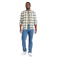Chemise en flanelle George pour hommes Tailles P-2XL