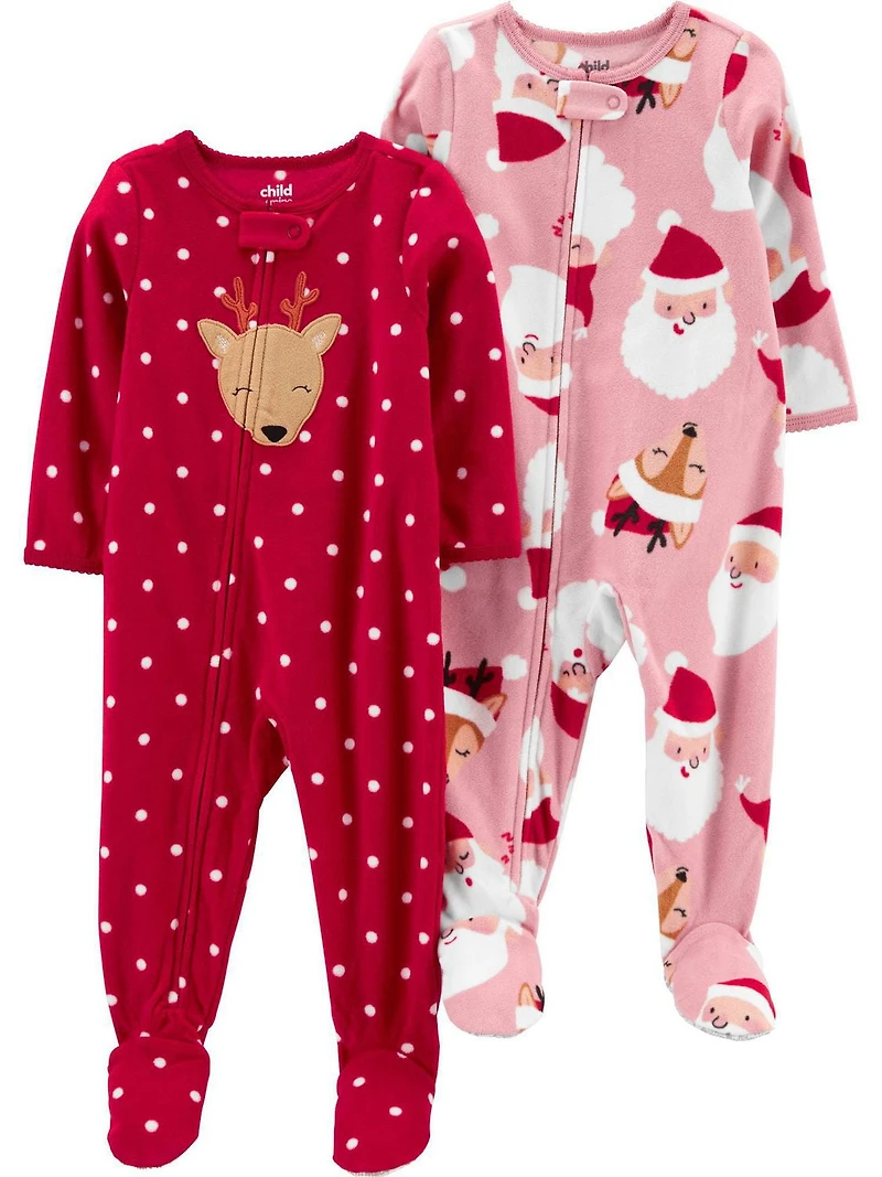 Child of Mine made by Carter's 2 pack 1-piece Pajama