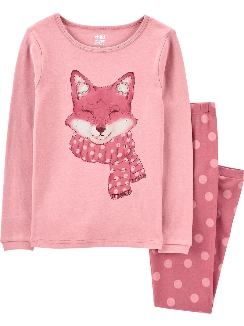 Child of Mine made by Carter's Toddler Cotton  4-piece Pajama