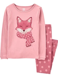 Child of Mine made by Carter's Toddler Cotton  4-piece Pajama