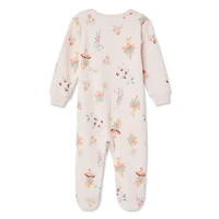 George Baby Girls' Sleeper, Sizes 0-24 months