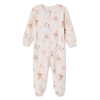 George Baby Girls' Sleeper, Sizes 0-24 months