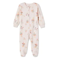 George Baby Girls' Sleeper, Sizes 0-24 months