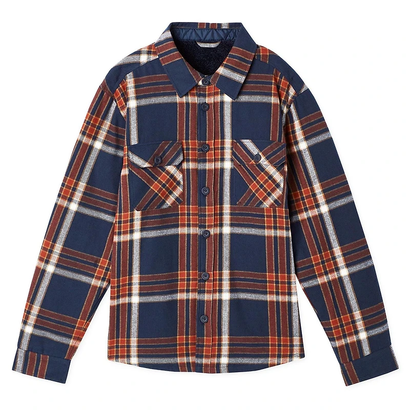 Veste-chemise en flanelle George pour hommes