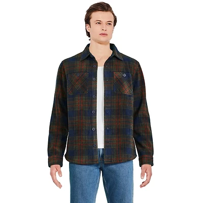 George Men's Fleece Shirt Jacket