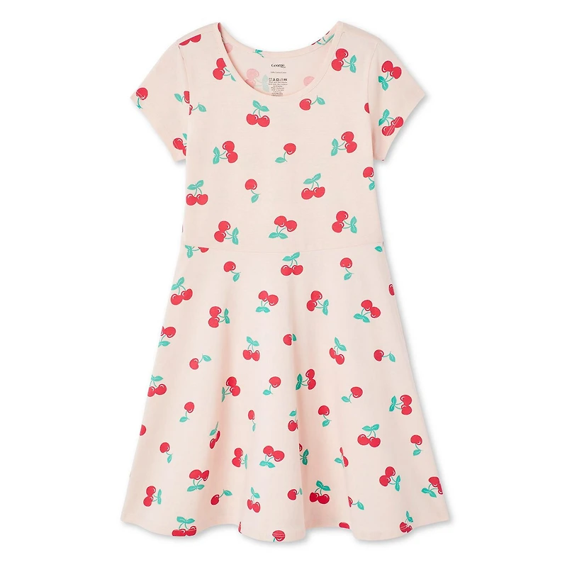 George Girls' Skater Dress, Sizes XS-XL