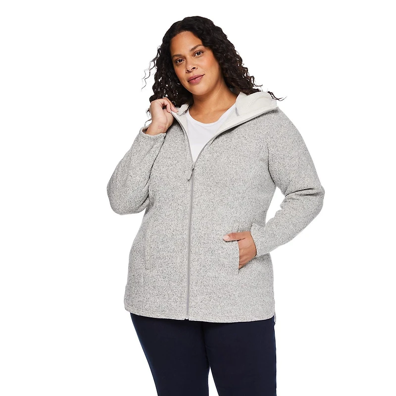 George Women's Plus Fleece Sweater