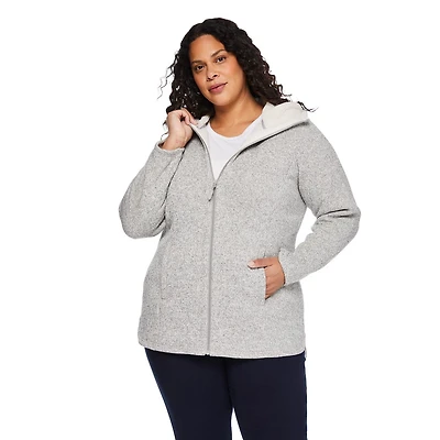 George Women's Plus Fleece Sweater
