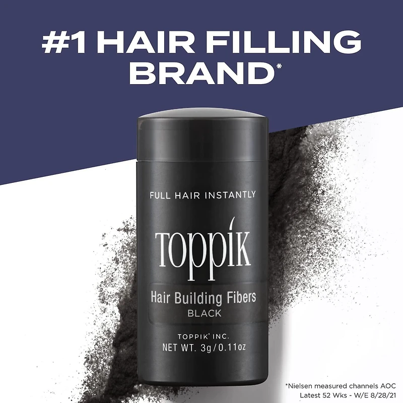 Les fibres capillaires densifiantes Toppik 