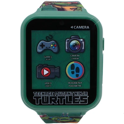 Teenage Mutant Ninja Turtles Montre interactive à écran tactile avec caméra