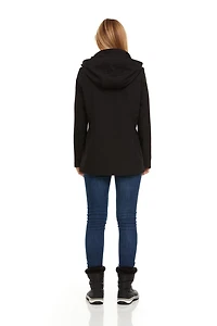 Veste softchell à capuchon pour femmes Swiss Tech