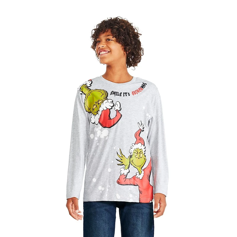T-shirt à manches longues The Grinch pour garçons