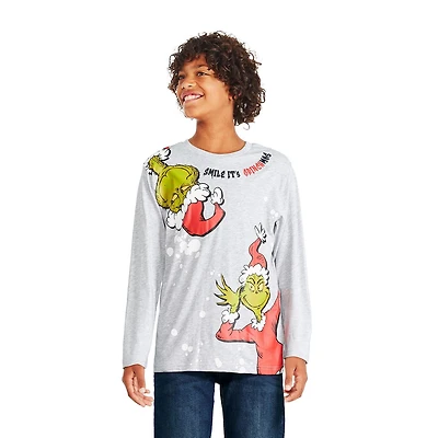 T-shirt à manches longues The Grinch pour garçons