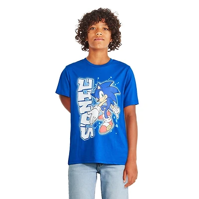 Sonic The Hedgehog Boys' Graphic Tee, Sizes XS-XL