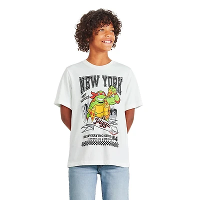 Teenage Mutant Ninja Turtles Boys' Graphic Tee, Sizes XS-L