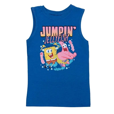 Sponge Bob Boy's crew neck tank top