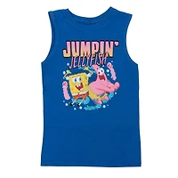 Sponge Bob Boy's crew neck tank top