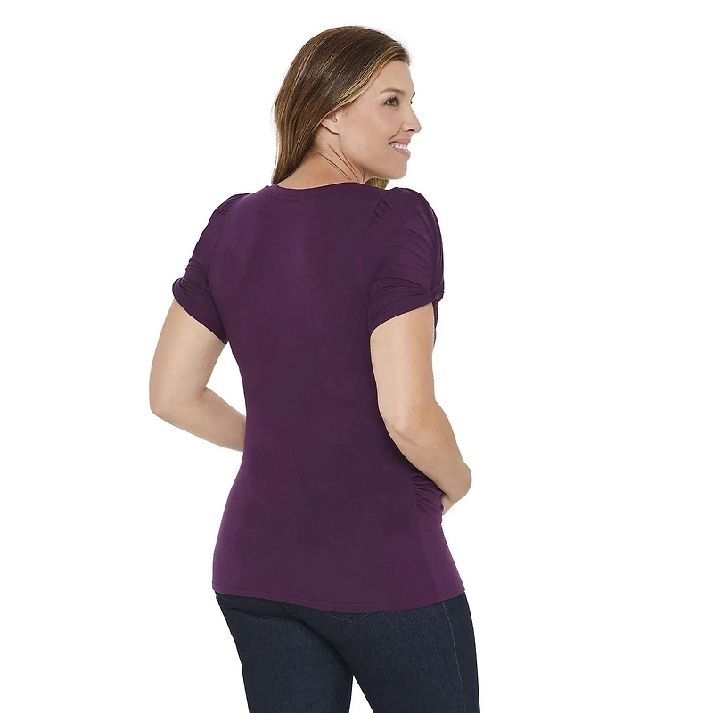 George Maternity Short Sleeve Puff Tee