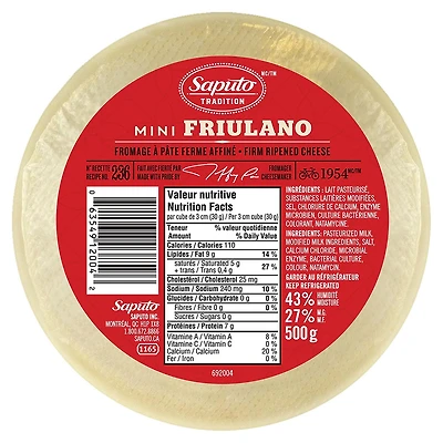 Saputo Friulano Cheese