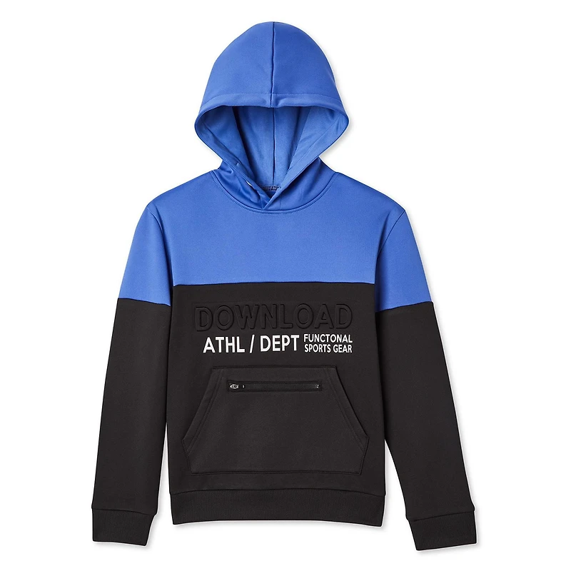Athletic Works Boys' Embossed Hoodie