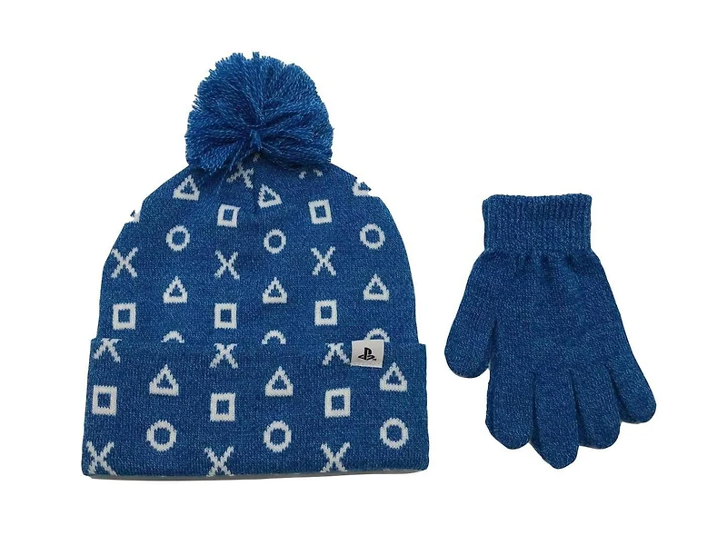 Ensemble tuque et gants Play Station