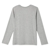 T-shirt à manches longues avec imprimé graphique George pour garçons