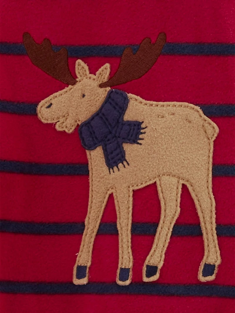 Carter's Child of Mine Lot de 2 paquets de 1 pièce pour tout-petit garçon – Yéti bleu et élan