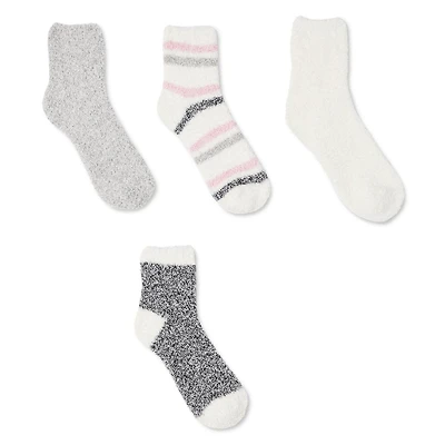 George Women's Cozy Crew Socks 4-Pack