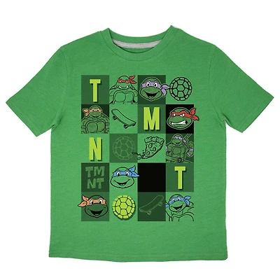 Teenage Mutant Ninja Turtles Boy's Short Sleeve T-Shirt, Sizes XS to XL
