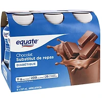 Substitut de repas diabétique au chocolat Equate