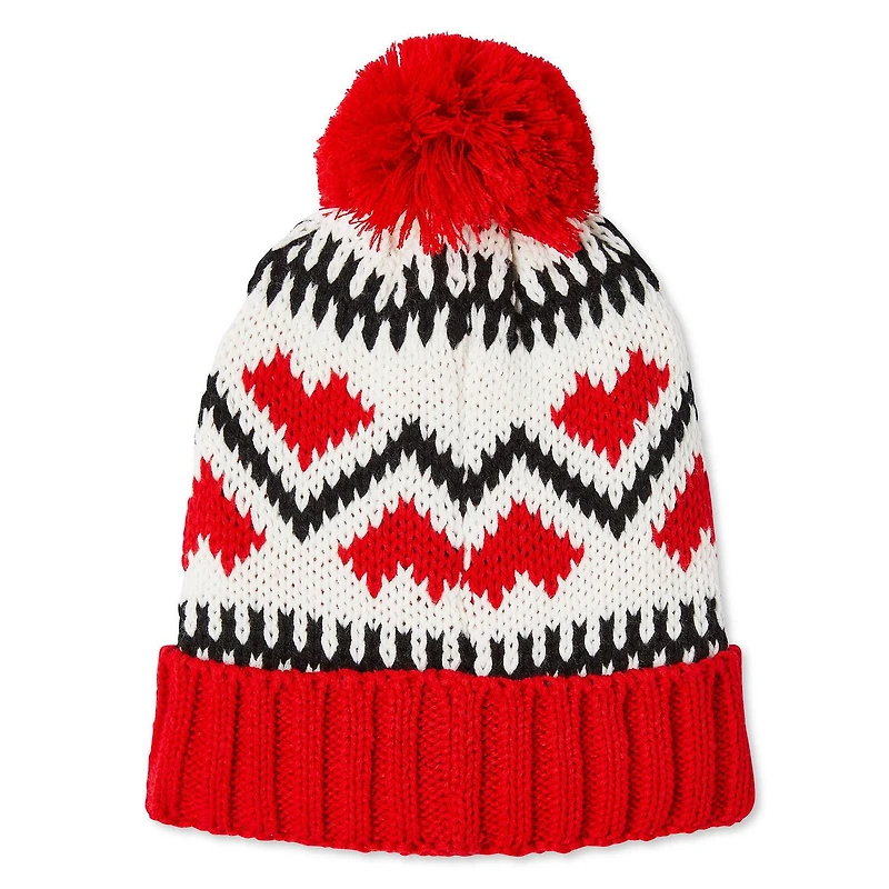 Tuque en jacquard Canadiana pour femmes