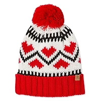 Tuque en jacquard Canadiana pour femmes