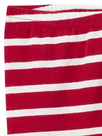 Carter's Child of Mine Toddler Neutral - Red Stripe Santa