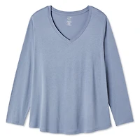 George Women's Plus V-Neckline Tee