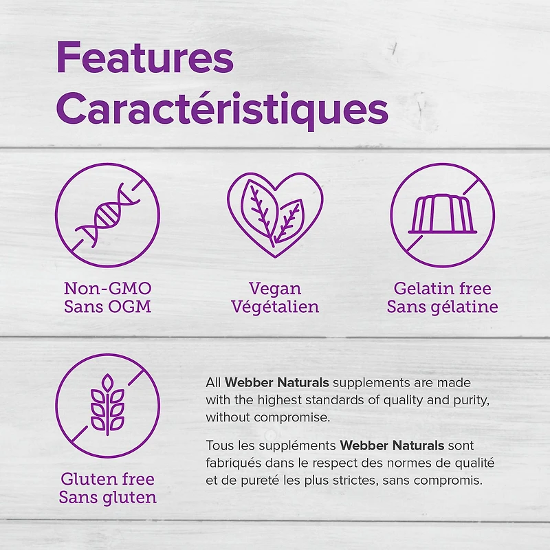 Webber Naturals® Biotine10,000 Mcg Gélifiés