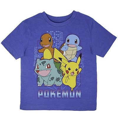 Pokemon Boy's Short Sleeve T-Shirt