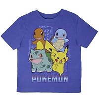 Pokemon Boy's Short Sleeve T-Shirt