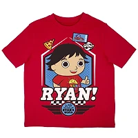 Ryan's World T-shirt à manches courtes pour garçon