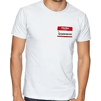 George Men's Wedding Party T-shirts.Great for bachelor parties.
