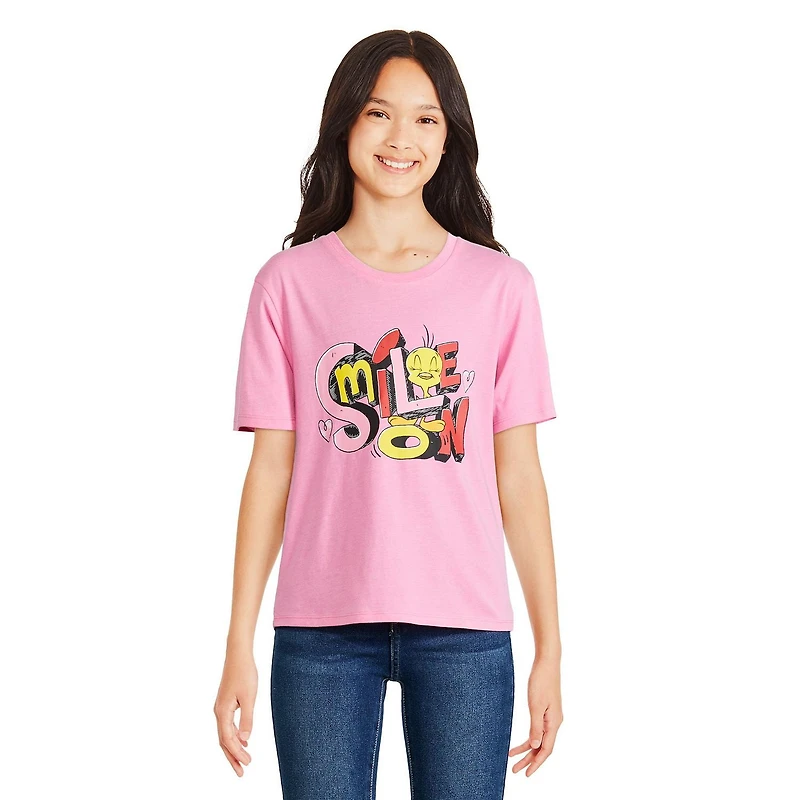 T-shirt Tweety Bird Looney Tunes pour filles